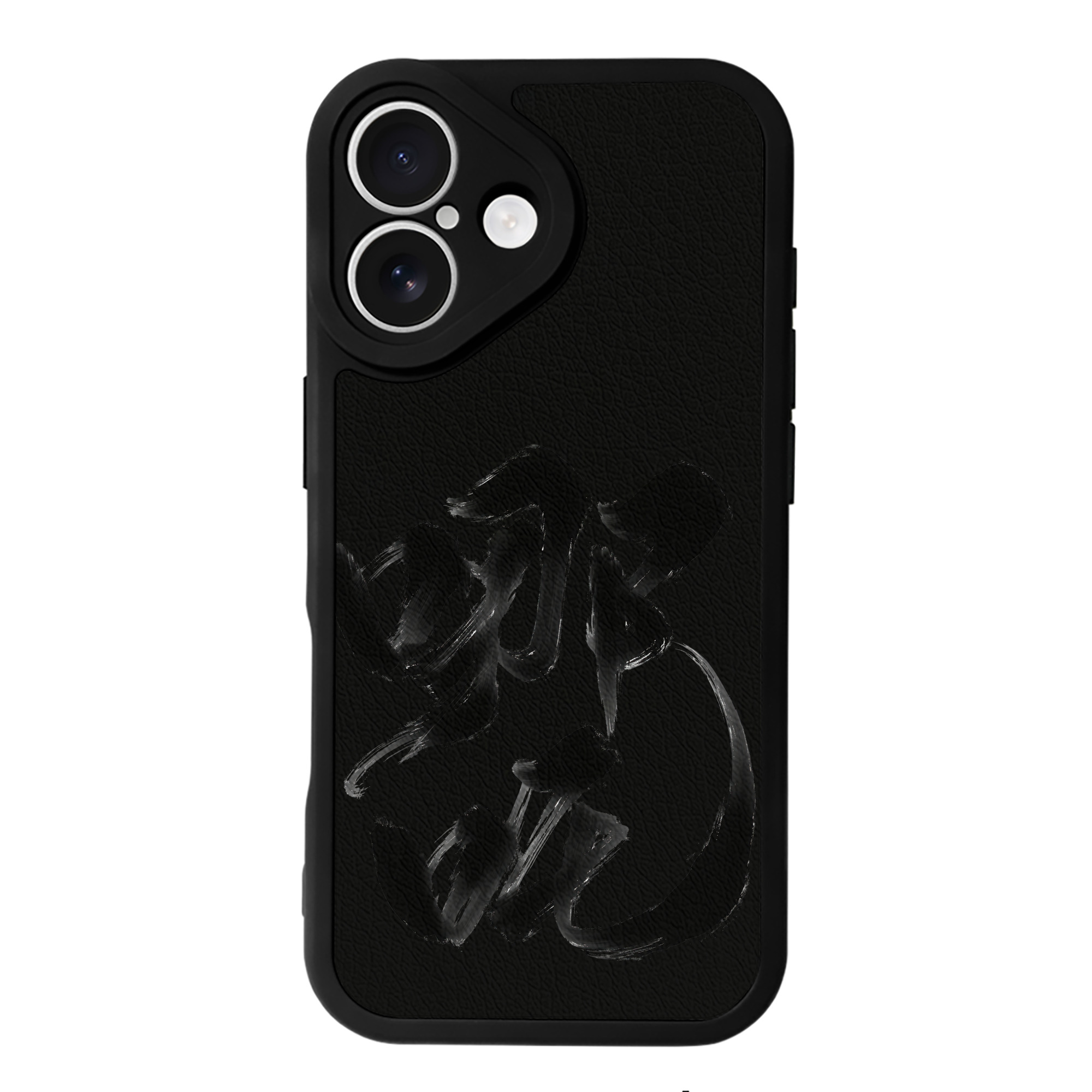 （画像用） Ne Zha 2 ナタ 魔童の大暴れ 【iPhone 16シリーズ対応】シリコンスマホケース（レザー調） 材質：シリコン